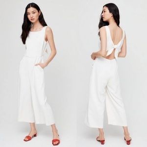 White Wilfred Aritzia Jumpsuit